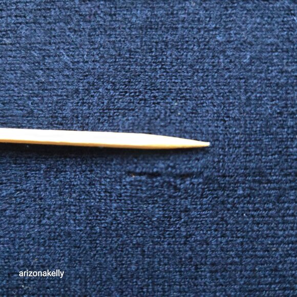 L'Agence Jake Bordered Stripe Cape Merino Wool Cotton Wrap - Picture 10 of 15